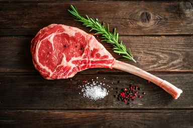 Long Bone Tomahawk Choice - American Black Angus