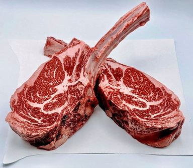 Long Bone Tomahawk Choice - American Black Angus