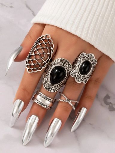 Set Of 5 Rings