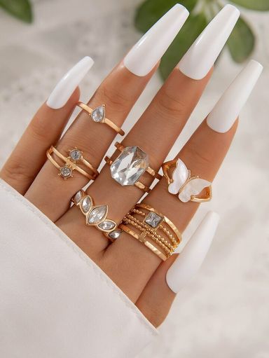 Set Of 6 Rings 