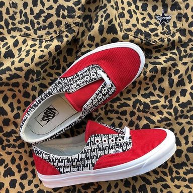 Vans Era 95 x Fear of God Red