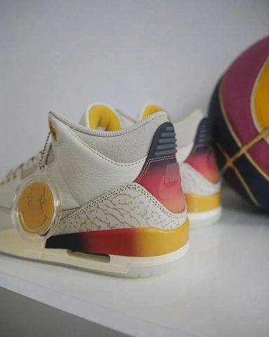 Air Jordan 3 x J Balvin "Medelline sunset 