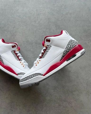 Air Jordan 3 "Cardinal Red"