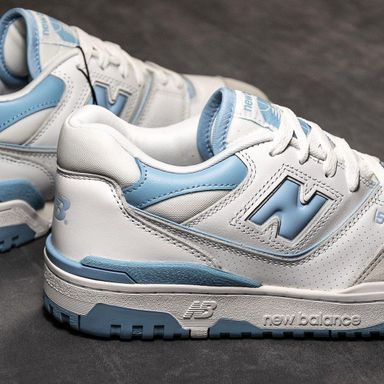 New Balance 550 Sea Salt "Blue Haze,"