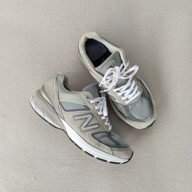 New Balance 990 V5 in "Grey."