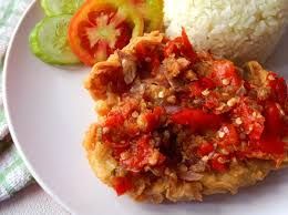 ~ Ayam geprek joss