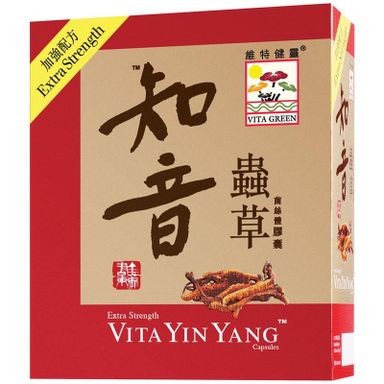 維特健靈知音蟲草加強配方 60粒裝
