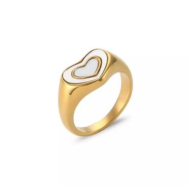 Heart Signet Ring 