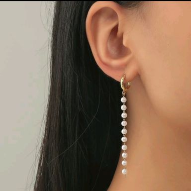 Faux Pearl Earrings