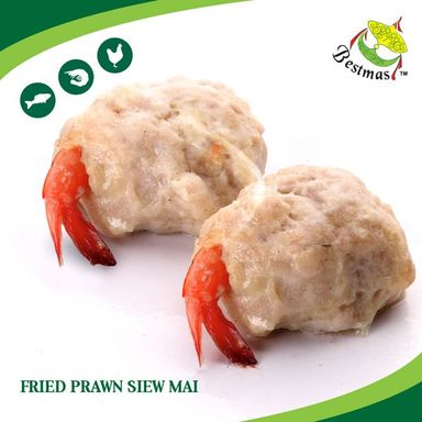 Fried prawn Siew Mai