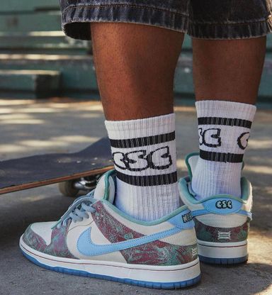 Nike Dunk Low "Crenshaw Stake Club,"