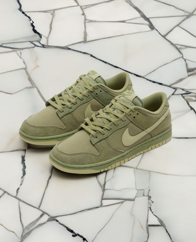 Nike Dunk Low in "Oil Green,"