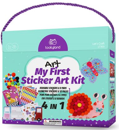 Tooky My First Sticker Art Kit