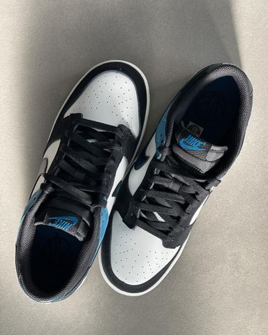 Nike Dunk Low in "Industrial Blue,"