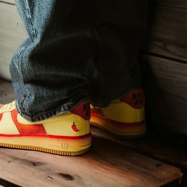 Nike Air Force 1 "Chilli Pepper,"