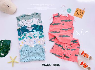 [57] Sleeveless Prints Play Set (80~120)