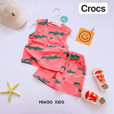 [57] Sleeveless Prints Play Set (80~120)