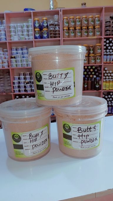 Butt and hip powder 