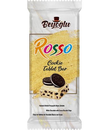 Rosso Slab Cookie 80g Box 12