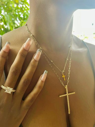 Cross Necklace Set