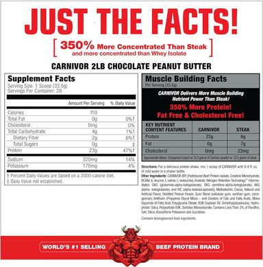MUSCLEMEDS CARNIVOR 2LBS CHOCOLATE