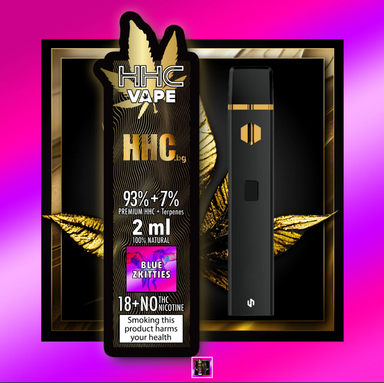 Blue Zkittles HHC Premium Vape - овкусен сорт - 2,00 мл.