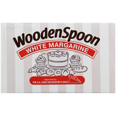 Wooden Spoon White Margarine Brick 500g