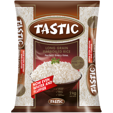 Tastic Original Long Grain Parboiled White Rice 2kg