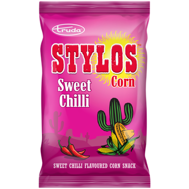 Truda Stylos Corn Chips Assorted 125g