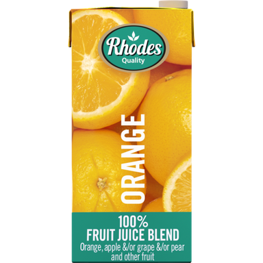 Rhodes 100% Fruit Juice 1Lt Assorted