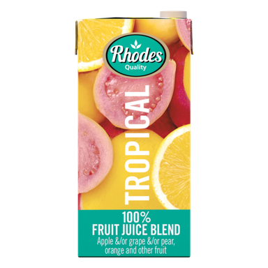 Rhodes 100% Fruit Juice 1Lt Assorted