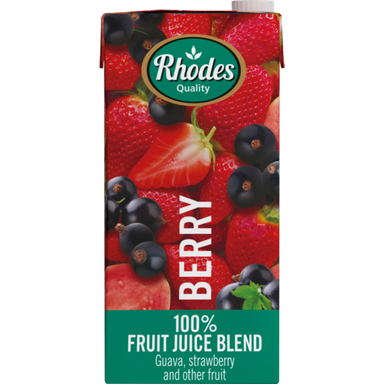 Rhodes 100% Fruit Juice 1Lt Assorted