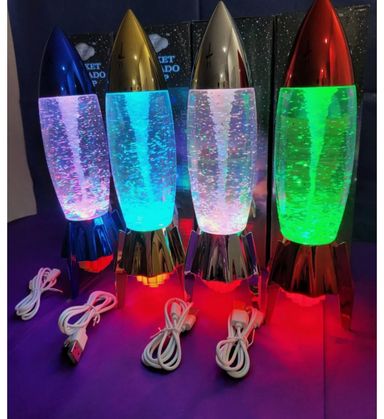 Led Rocket Tornado Lamp