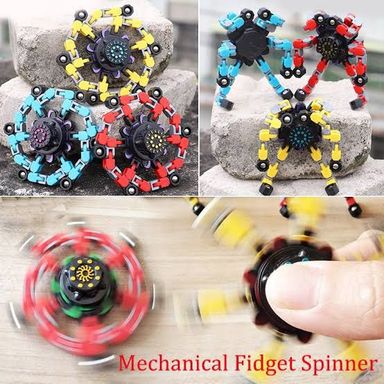 Robot Tracks Fidget Spinner