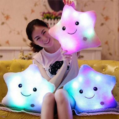 LED Star Pillow