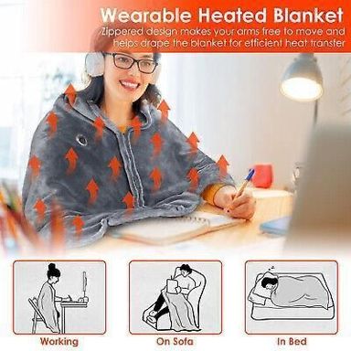 USB Heated Shawl Blanket