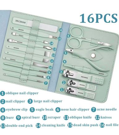 16 Pcs Manicure Set