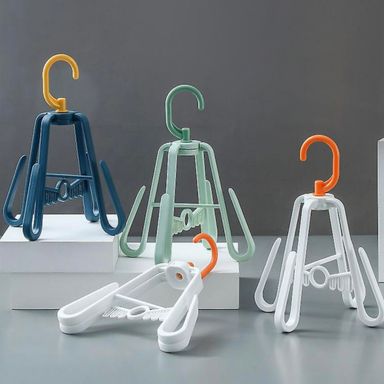 4 Hook Rotatable Shoe Drying Hanger