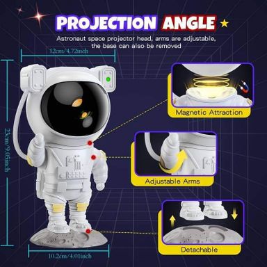 **SPOT 50% SALE**Astronaut Space Projector Star Galaxy Night Light - Led With Remote Control