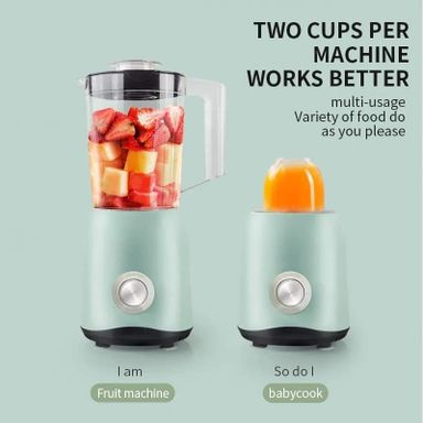 Multi Functional Vegetable fruits Juicer Blender 1.5L plastic Nutrition Cooking Machine 