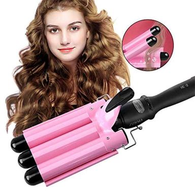 3 Barrel Hair Curling Iron Curling Wands Hair Curler 