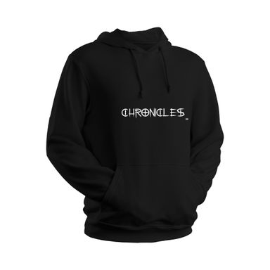 Black fabric chronicles Hoodie (His & Hers)