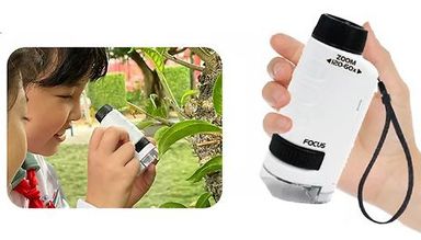 Kids Portable Microscope Kit