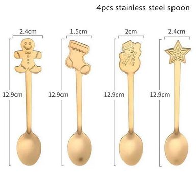 4 Pcs Spoon Set