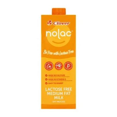 Clover Nolac UHT Milk 1Lt