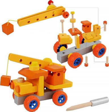 Wooden Construction Vehicle