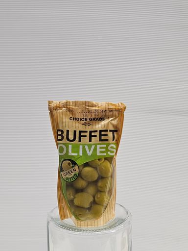 Buffet Olives Green Pitted 200g