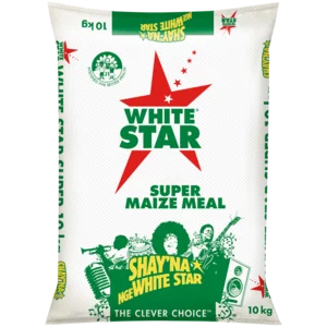 White Star Super Maize Meal Poly Bag 10kg