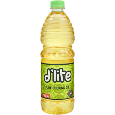 D'Lite Vegetable Cooking Oil 750ml