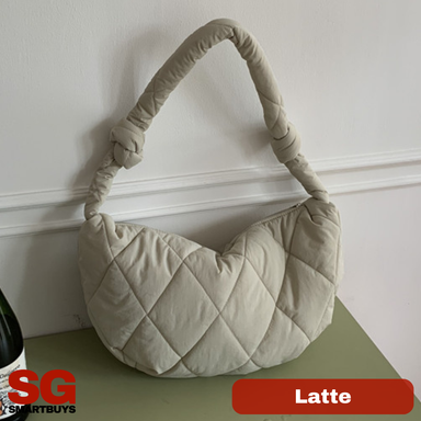 Nylon Puffer Crossbody Bag